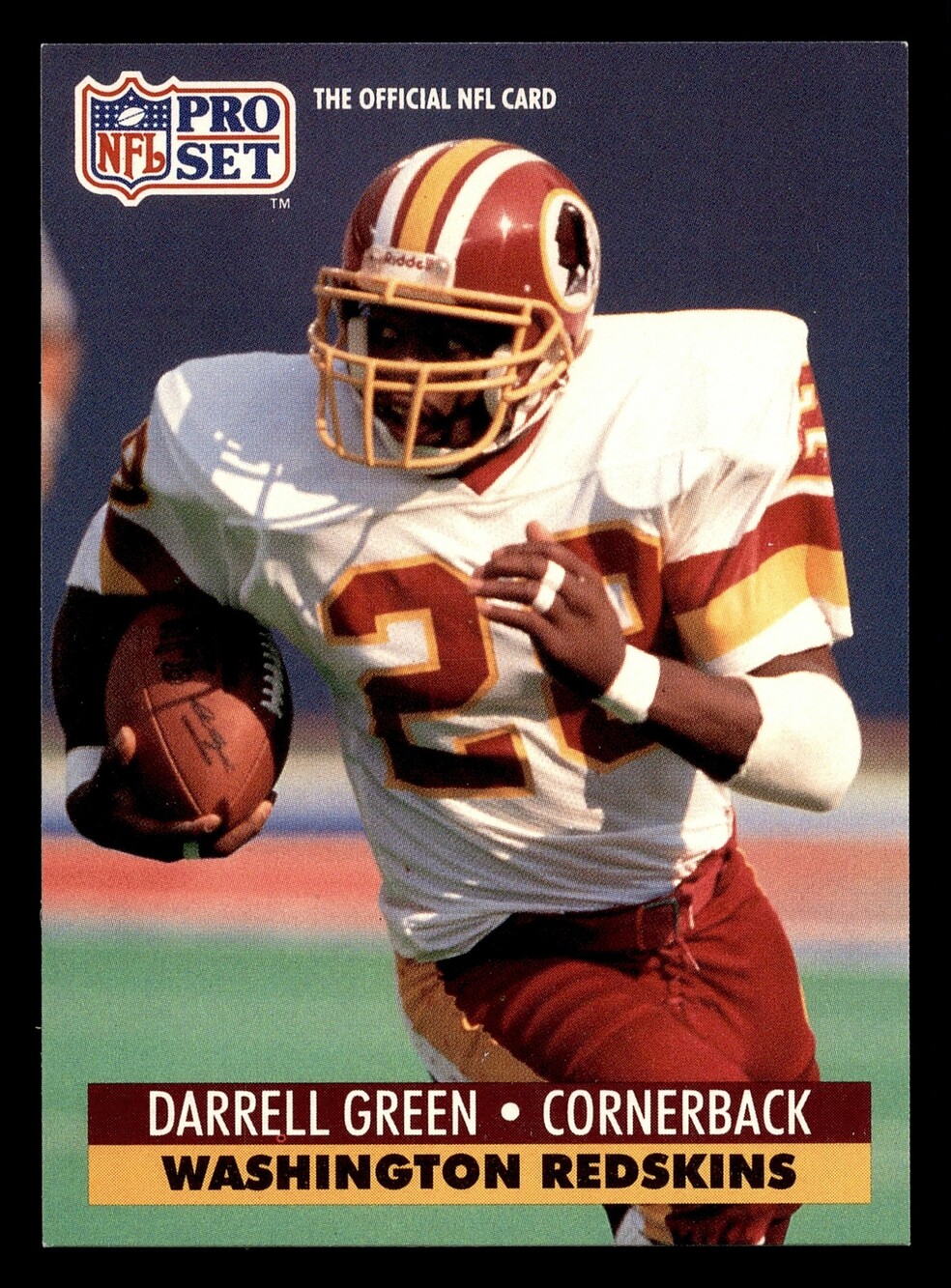 1991 Pro Set 677 Darrell Green Football Card Washington Redskins